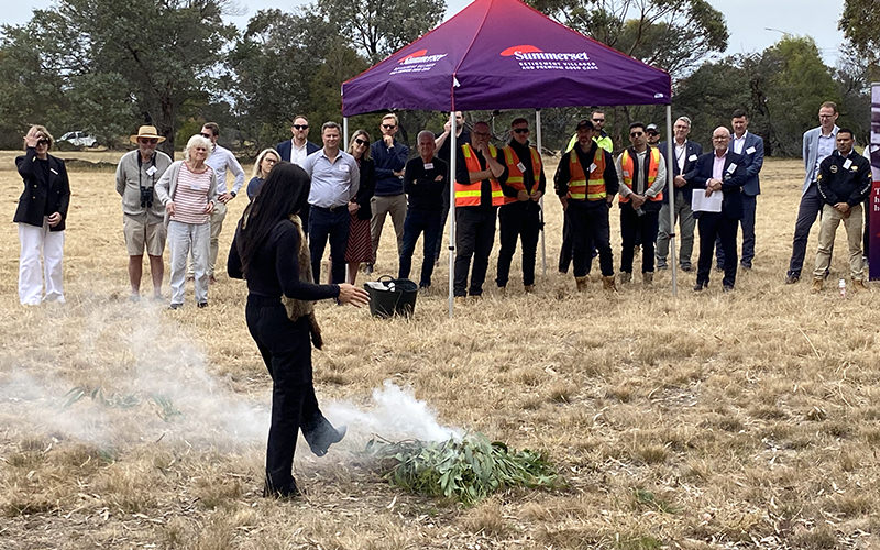 Summerset Torquay sod turning ceremony 4865